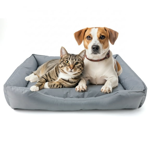 Charkool Dog Beds for Medium Dog, Washable Medium Dog Bed Waterproof, Easy Wipe Clean Travel 24inch