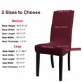 thumbnail image 4 of Unique Bargains Dining Chair Cover,Stretch Bar Stool Slipcover Kitchen Chair Protector Spandex Chair Seat Cover for Home Decorative, 4 of 8