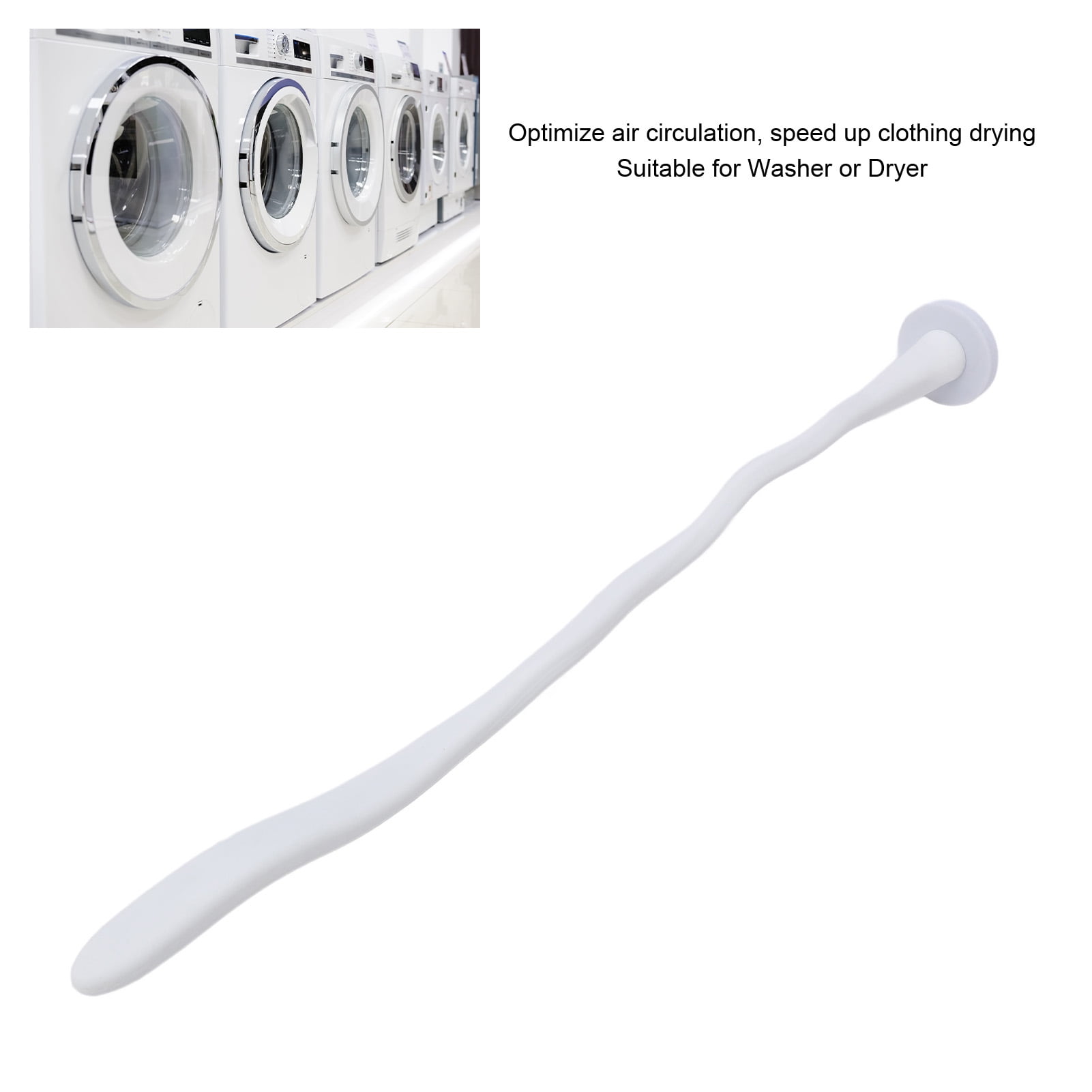 Front Load Washer Door Prop, Sturdy And Stable Washing Machine Door Support Secure Fixing Flexible Tube Lightweight Base For Odor Prevention