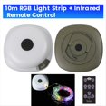 thumbnail image 2 of Lámpara LED para Acampar Atmósfera de Tira 10M de Longitud IPX4 Lámpara de Cinturón de Luz Reciclable Impermeable para Tienda de Campaña,C, 2 of 5