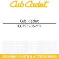 thumbnail image 2 of MTD 753-05711 Air Cleaner Assembly Troy-Bilt Craftsman TB4BPEC TB4BP 794800, 2 of 2