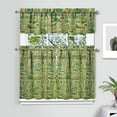 thumbnail image 2 of Funny Bigfoot Kitchen Curtains for Windows – Retro Forest Mountain Cabin Decor, Mythical Creature Window Drapes for Nature Lovers, Rustic Camping Themed Curtain Panels, 2 of 6