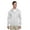 Ash, variant on JERZEES Men's's NuBlend Full-Zip Hooded Sweatshirt