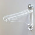 thumbnail image 2 of Clear Acrylic Ski Rack, Wall Mount Storage, Garage & Home Display, Vertical Ski Organizer – StoreYourBoard, 2 of 5