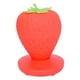 thumbnail image 1 of Luz nocturna LED de fresa | Lámpara de mesa táctil | Protección ocular | Iluminación ambiental cálida | USB recargable | Material ABS | 10x10x14 cm | Acento decorativo para el hogar | Rojo Blanco, 1 of 1