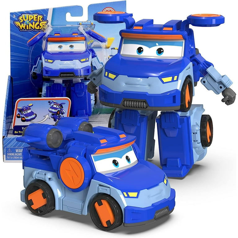 Super Wings Transforming Vehicle Build-It Buddies Jett Plane Bot Figure 5