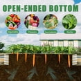 thumbnail image 4 of 8x4x1ft Raised Garden Bed Kit, Galvanized Planter Raised Garden Beds for Outdoor for Vegetables,Flowers &Herbs, Heavy Duty, Rust-Resistant, Easy Assembly, 4 of 13