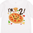 thumbnail image 4 of Inktastic Im Two Pizza Birthday Party Boys or Girls Long Sleeve Toddler T-Shirt, 4 of 5