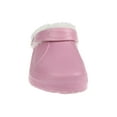thumbnail image 4 of FOAMWALK Girl's Lightweight Solid Sherpa-Lined Clog - Warm Fleece & Stylish Clogs for Girls, Mauve, 4-5, 4 of 8