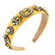 thumbnail image 1 of Guardurnaity Diadema barroca con diamantes de imitación brillantes para mujer Accesorio para el cabello Amarillo, 1 of 6