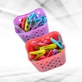 thumbnail image 1 of KALLORY 60Ud Pinzas De Plástico Para De Ropa Clips Antiviento Con Bordes Suaves, 1 of 8