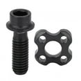 thumbnail image 3 of Juego De Tornillos De Desviador Delantero, Tornillos De Alta Resistencia Opcionales De 3 Colores Para Bicicleta Plegable Para Carretera Fyydes negro, 3 of 8