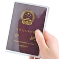 thumbnail image 1 of Bearachild Funda protectora transparente para pasaporte, 10 Uds., funda protectora de plástico PVC resistente al agua para tarjetas de identificación Type2 NO2, 1 of 6