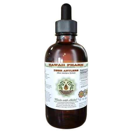 Deer Antlers (Deer Antlers Velvet) Glycerite, Dried Antlers Powder Alcohol-Free Liquid Extract, Deer Velvet, Glycerite Herbal Supplement 2 (Best Deer Antler Extract)