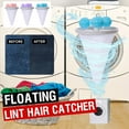 thumbnail image 3 of FFENYAN Reusable Pet Hair Remover Floating Lint Hair Catcher Washing Machine Float Filter Bag Filter Hair Remover Cleaning Decontamination Laundry Ball Clothes Wash Ball, 3 of 6