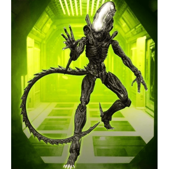 52TOYS FigLite Alien Xenomorph 1/12 Scale Action Figure, Fully Articulated, 7.1 in