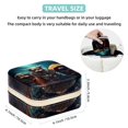 thumbnail image 5 of Starry Animals Travel Portable Square Jewelry Box Organizing Rings Earrings Necklaces Bracelets for Girls Women, 5 of 6