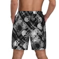 thumbnail image 4 of Gaeub Seamless Pattern With Skulls Mens Swim Trunks Stretch Beach Shorts Quick Dry for Men Swim Shorts Swimwear with Pockets- Large, 4 of 9