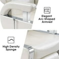 thumbnail image 5 of BarberPub Hydraulic Recline Barber Chair All Purpose Salon Beauty Spa Swivel Styling Chair Champagne 9206, 5 of 7