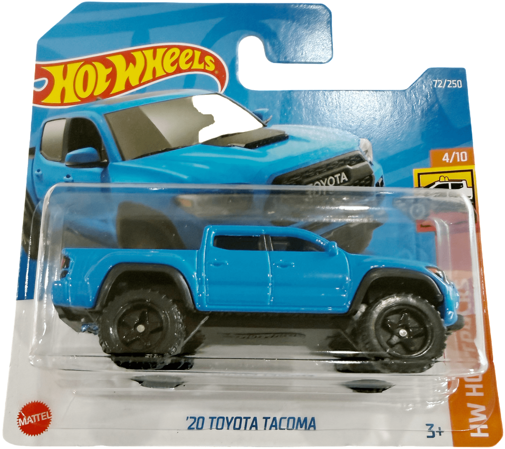 Hot Wheels 10-Pack Hot Trucks - Includes Tesla Cybertruck & '83 Chevy Silverado, 1:64 Scale Die-Cast Vehicles