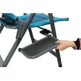 thumbnail image 3 of Ozark Trail Camping 5 Positions Recliner Chair with Side Table, Blue, 3 of 9