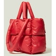 thumbnail image 5 of CoCopeaunt Chic Grid Puffer Down Quilted Tote Bag for Women Lady Trendy Large Shoulder Bag Top Handle Bag, 5 of 7