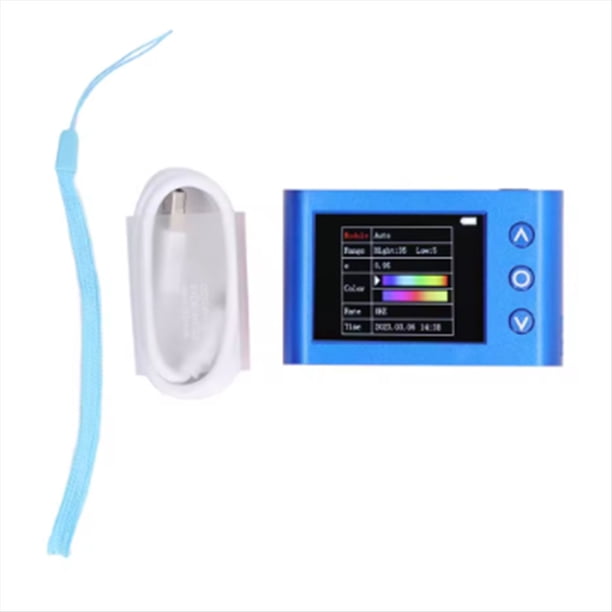 Cámara Termográfica Infrarroja de Mano con Pantalla LCD de 2,4 Pulgadas, 8 Hz, USB, 320 X 240