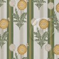 thumbnail image 4 of Yayeee Shower Curtain with Hooks 72"x72" Waterproof Fabric Bathroom Hanging Decor, Olive Green Flowers, 4 of 5