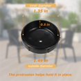 thumbnail image 2 of Tapones para patas de muebles de patio APPLIANCEMATES, 24 piezas, 3.8 cm, 2 of 7