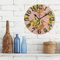 thumbnail image 3 of Duck with Lemon Wall Clock 10 inch Non-Ticking Easy to Read Decorative Clocks for Home Bedroom Living Room, 3 of 8