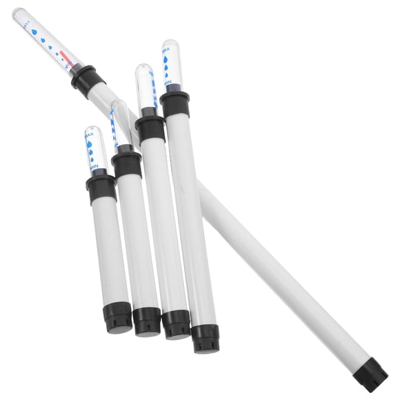 LOLIPPYY 5Pcs Plastic Water Level Gauge for Garden Tanks and Buckets Easy Installation with Float Sensor Multi Color