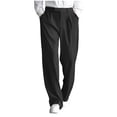 thumbnail image 2 of YueHuiYing Men's Golf Pants - Stretch Work & Casual Trousers Comfortable Lightweight Quick-Dry Casual Slacks Pocketed Long Pants with Belt Loops, 2 of 9