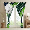 thumbnail image 4 of American Football Curtains for Living Room, Sports Ball Game Curtains & Drapes Rugby Competition Game 30%-50% Blackout Curtains, American Football City Style Window Treatments 42''Wx84''L(Seattle), 4 of 6