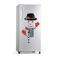 thumbnail image 2 of Snowman Refrigerator Magnets | Christmas Decorations Large Fridge Magnet Stickers | Xmas Holiday Decorations for Fridge, Metal Door, Cabinets, Garage Door, 2 of 7
