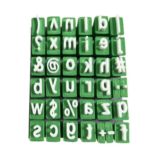 Elodie Tampons Chiffres et Alphabet Kit de Fabrication de Cartes DIY pour Garçons Filles Kit de Stamping Minuscule