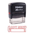 thumbnail image 2 of Printtoo Rubber Stamp COPY SENT Self Inking Office Stationary Custom Stamp-Red, 2 of 2