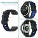 thumbnail image 4 of Correa de Reloj para Garmin Fenix ​​7S / Fenix ​​6S / Fenix ​​6S Pro (Negro Azul), 4 of 9