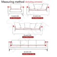 Sofa Cover Slipcovers Elastic Allinclusive Couch Case for Different