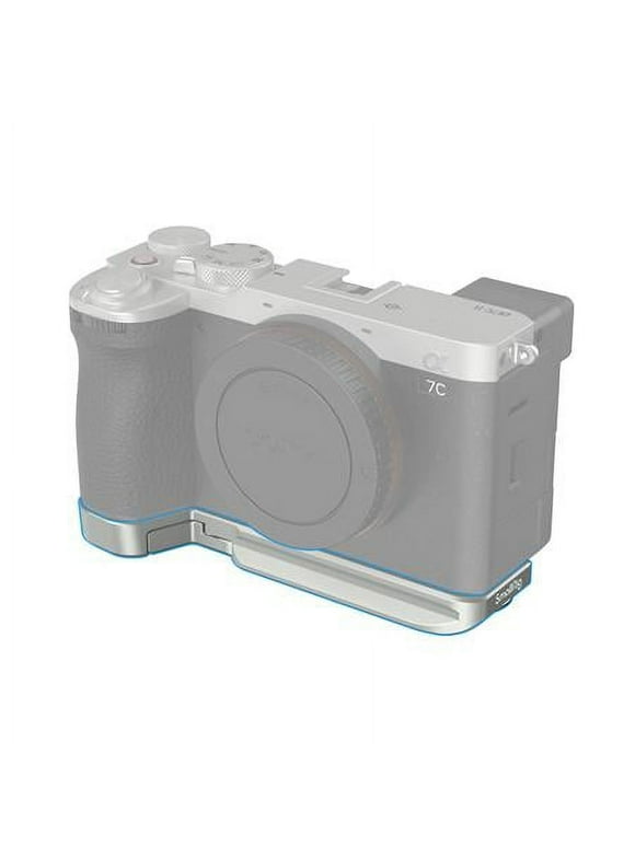 Bottom Mount Plate for Sony Alpha 7C II and Alpha 7CR, Silver