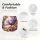 thumbnail image 4 of Balery Warm Sunflower Sleeping Cat Pantalones cortos deportivos para mujer con forro y dos bolsillos, elásticos, para entrenamiento, gimnasio, yoga-Medium, 4 of 7
