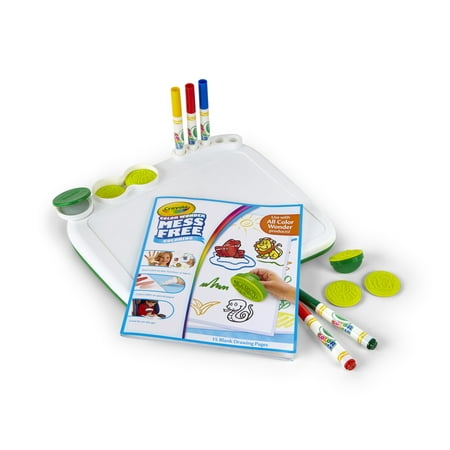 Crayola Color Wonder Mess-Free Art Desk with Stamps, Gift for Kids