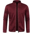 thumbnail image 1 of ORUYROP Sweat à Capuche Zippé pour Hommes, Mode Automne/hiver 2023, Veste Décontractée à Manches Longues, 1 of 4