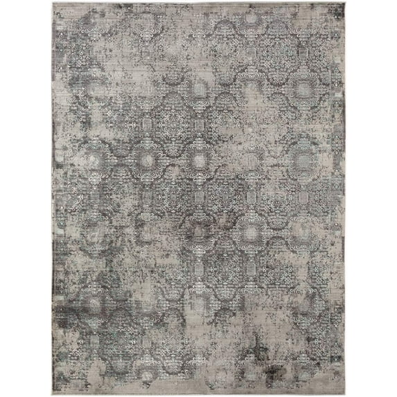 Cambridge 9 Graphite Gray Power-Loomed Area Rug 7'10"x10'10"