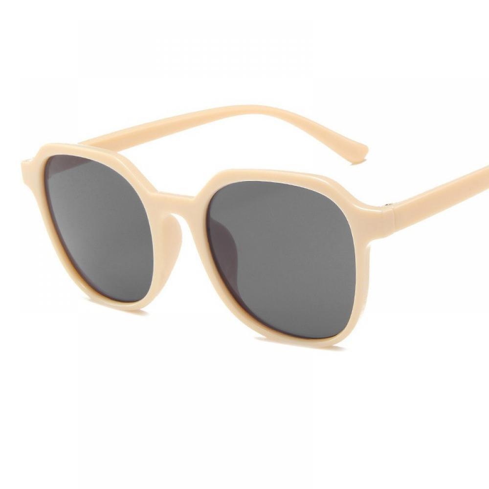 Sunglasses for Women Classic Square Polarized Sunglasses UV400 Mirrored Glasses Oversized Vintage Shades - image 1 of 4