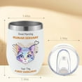 thumbnail image 4 of Ochapa Cat Gifts for Women 12oz Tumbler Stainless Steel, Birthday Thank You Gifts For Cat Lover, Her, Best Friends, Wife, Travel Coffee Mug Gifts for Girl, Motivational Gift for Pet Owner, 4 of 7