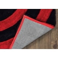 thumbnail image 5 of United Weavers Veria Thessa Shag Red Hand Carved Polyester Area Rug, 5 of 5
