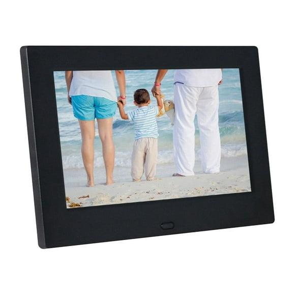 jovati Picture Video Playback Electronic Photo Album, 7 Inch Digital Electronic Photo Frame, Gift for and Family, Lcd Digital Photo Frame Black