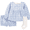Blue/White Check, variant on Carter's Child of Mine Baby Girl Outfit Set, 3-Piece, Sizes 0/3-24 Months
