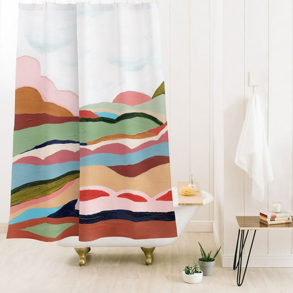 Society6 Laura Fedorowicz Your Journey Your Timeline Shower Curtain 71" x 74"