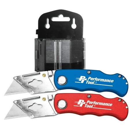 Performance Tool W1720 52 pc Folding LB Utility Knife